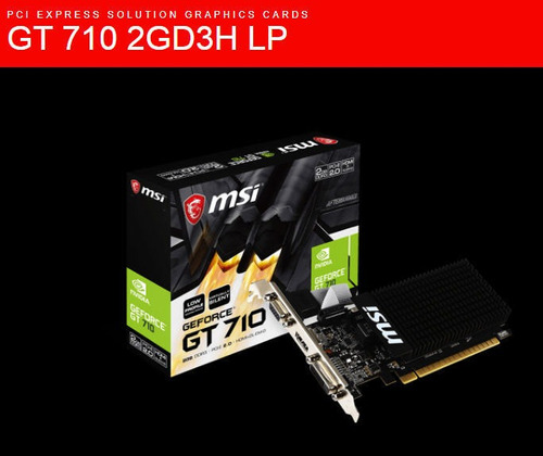 Tarjeta Video Msi Vga Geforce Gtgb Ddr3 64 Bit Hdmi