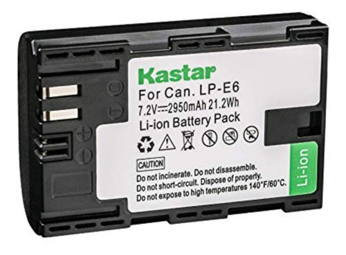 Bateria Lp E6 Kastar Para Camaras Canon