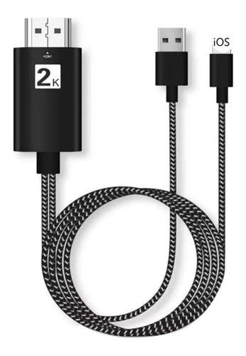 Cable Adaptador Hdmi Compatible Con iPhone / iPad Lightning