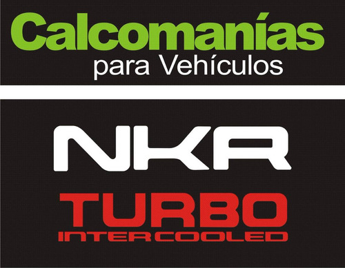Calcomanía Nkr Turbo Intercooler