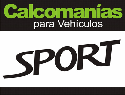 Calcomanía Toyota Yaris Sport