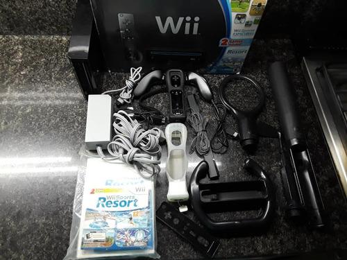 Consola De Nintendo Wii Sport Resort /color Negro