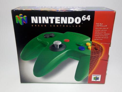 Control Nintendo 64 Verde Oem Completamente Nuevo Completo