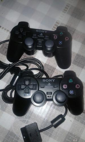 Controles Nuevos Playstation 2 Dualshok Cable Nuevo Sony E