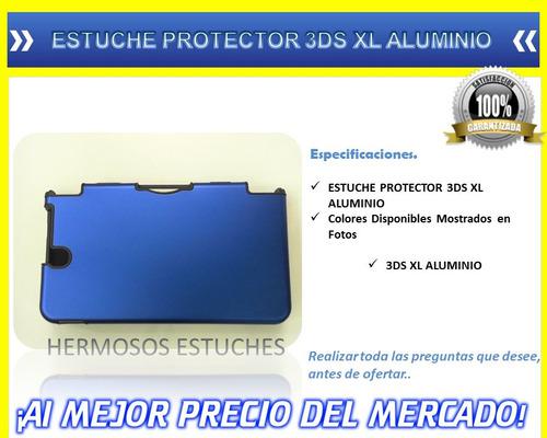 Estuche Protector 3ds Xl Aluminio