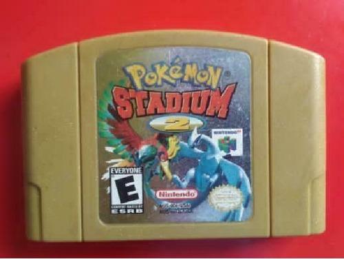 Juego De N64 Pokemon Stadium 2 + Transfer Pak + Pokemon Gold