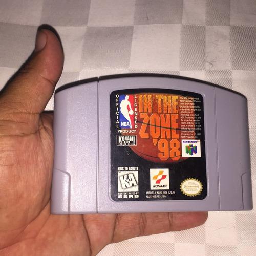 Juegos Nintendo 64 Basketball Nba In The Zone 98 Baloncesto