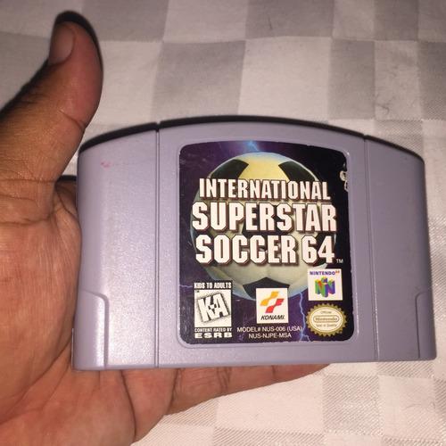 Juegos Nintendo 64 International Super Star Soccer 64 Retro