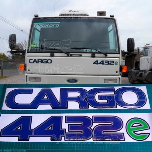 Kit Completo Calcomanias Ford Cargo e Camion