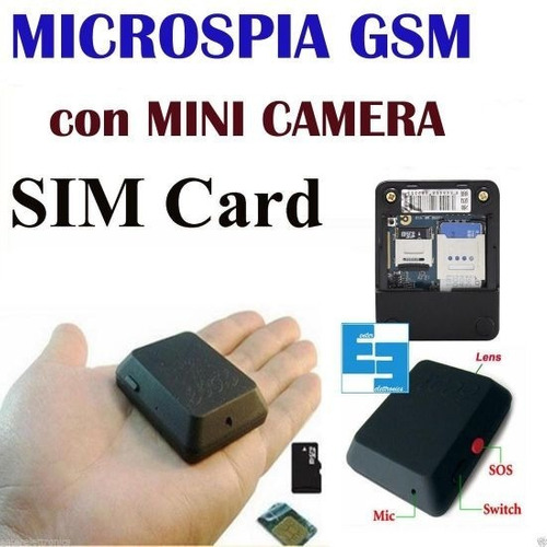 Micrófono Espia Gsm Camara Video Gps Escucha Conversaciones