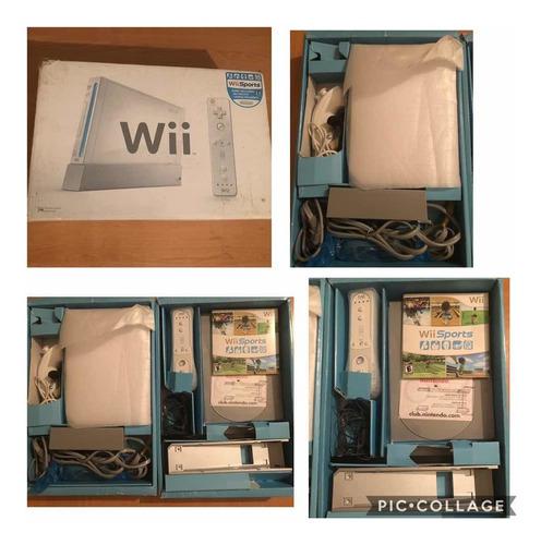 Nintendo Wii, Caja Y Accesorios