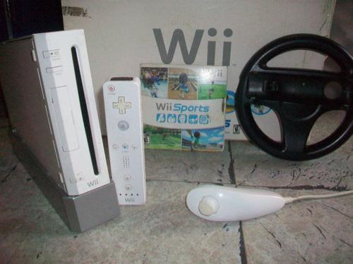 Nintendo Wii Sports + Un Juego Original + Volante