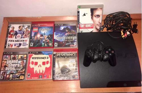 Play 3 Con Juegos Originales Y Control Original, Playstation