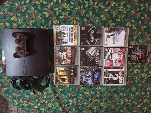 Ps3 160 Gb Con 7 Juegos Y 2 Digitales