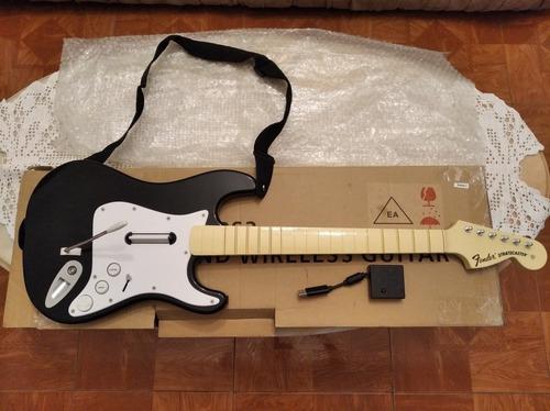 Rock Band Wireless Guitar (fender Stratocaster) Ps3 (35 Vrd)