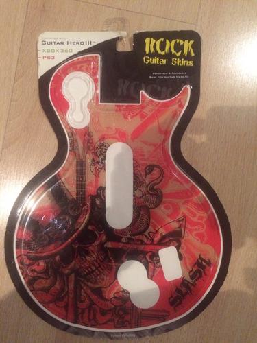 Skin O Calcomanía Para Guitar Hero Iii. Para Xbox 360 O Ps3