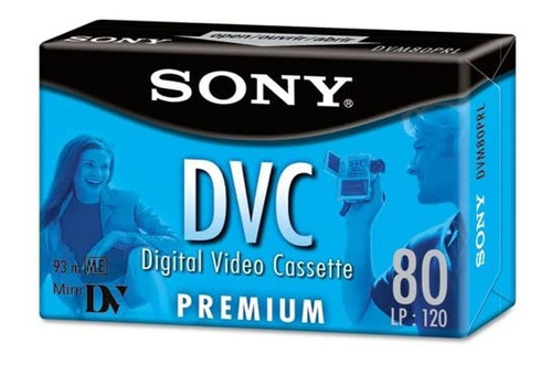 Sony Premium Cinta Digital Dvc/dv Cassette 80 Minutos (10d)