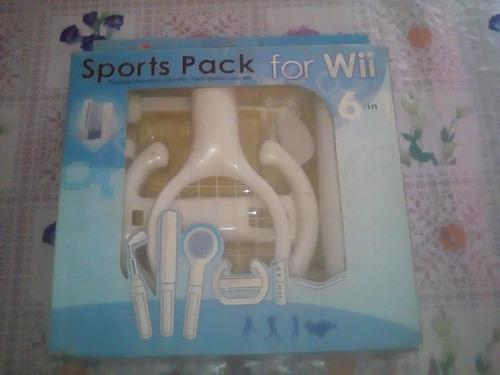 Sport Pack Wii 6 En 1 Usado