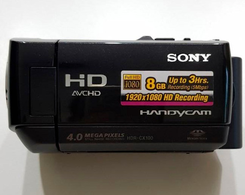 Video Camara Sony Handycam Mod. Hdr- Cx100