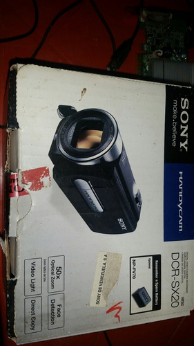 Video Filmadora Sony Handycam Dcr Sx20