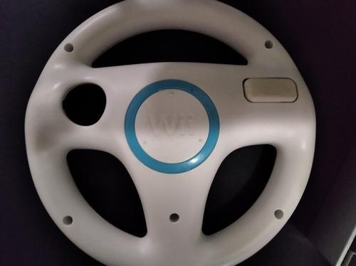 Volante Y Base Original Para Consola Wii (10 Vrds)