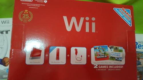 Wii Edicion 25aniversarios Con Full Accesorios En Su Caja