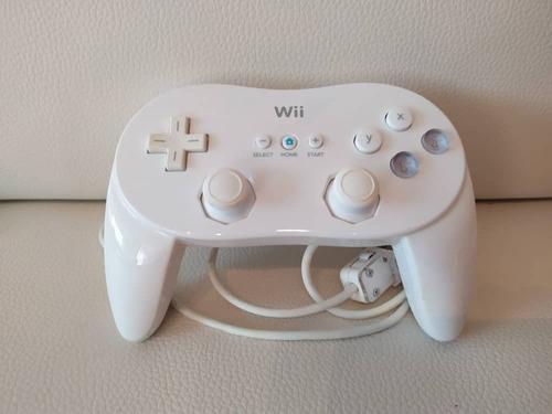 Wii Pro Controller, Control Clasico Wii Blanco