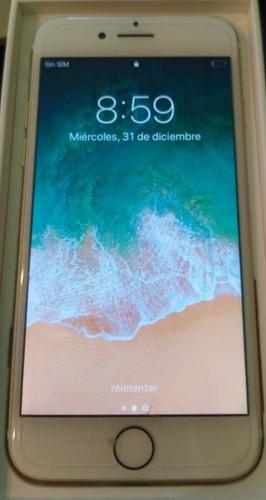 iPhone 7 32 Gb + R-sim + Cargador + Audífonos + 2 Forros