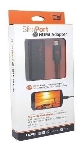Adaptador Micro Usb Slimport Para Audio Y Video Micro Usb