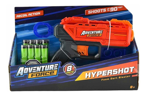 Adventure Force Hypershot + 8 Dardos