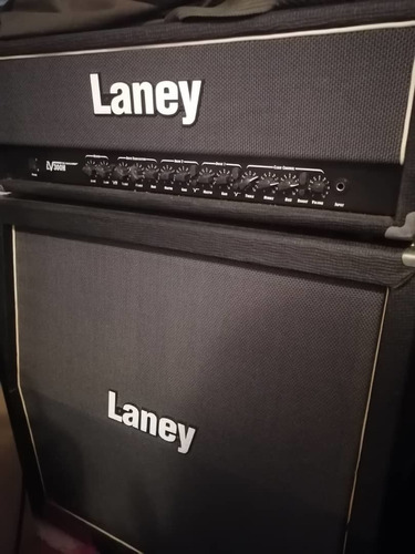 Amplificador Guitarra Laney Lv300h+gabinete 