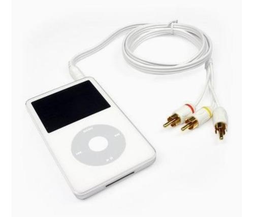 Cable Original Apple De Audio Y Video Para iPod Y iPhone