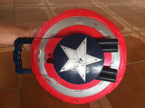 Escudo Capitán América + Walkiestalkies Iron Man