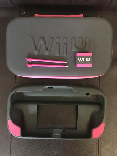 Estuche Y Forro De Silicón De La Consola Del Wii U