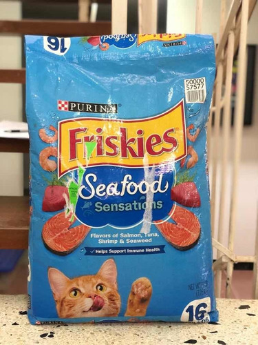 Gatarina Friskies 16lb Salmón Atún Importada