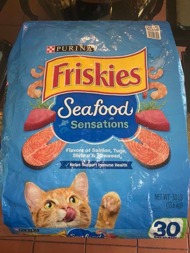 Gatarina Friskies Seafood Saco Grande!!!
