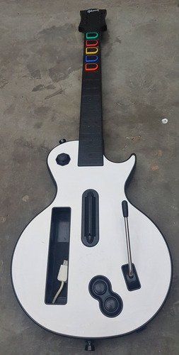 Guitarra Blanca Clasica Guitar Hero Nintendo Wii