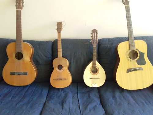 Guitarras Mandolina Y Cuatro