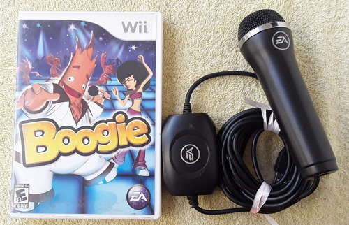 Juego Boogie De Nintendo Wii Con Micrófono Completo