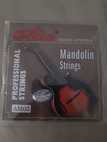 Juego De Cuerda Mandolin Marca Alice / Professional Strings