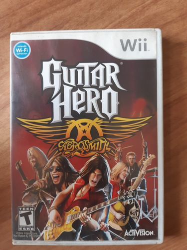 Juego De Wii Guitar Hero Aerosmith