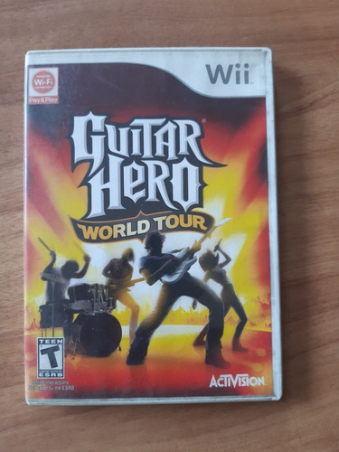 Juego De Wii Guitar Hero World Tour