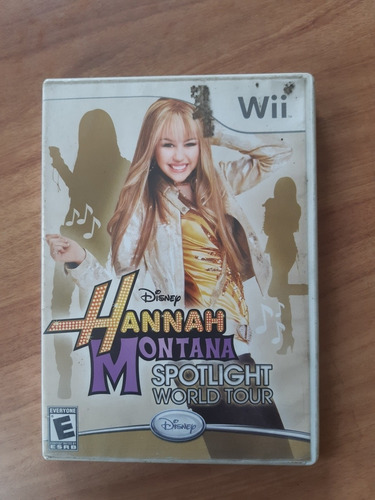 Juego De Wii Hannah Montana Spotlight World Tour