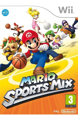 Juego Nintendo Wii Super Mario Paper Sports Mix 40v