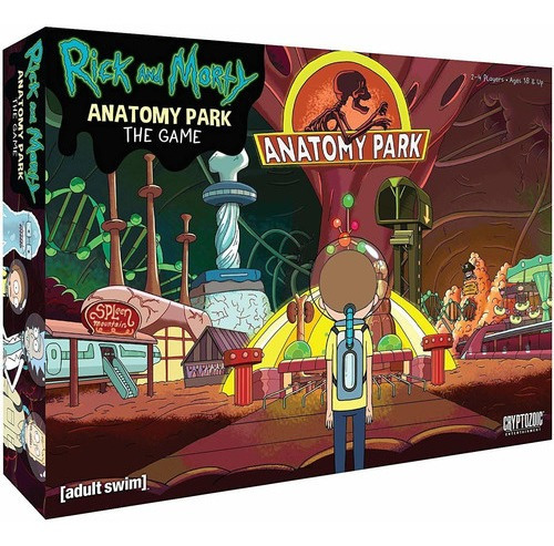 Juego Para Parque De Anatomía De Rick Y Morty De Cryptozoic