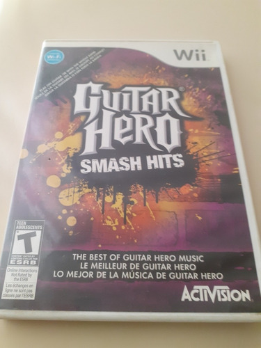 Juego Para Wii Guitar Hero Smash Hits