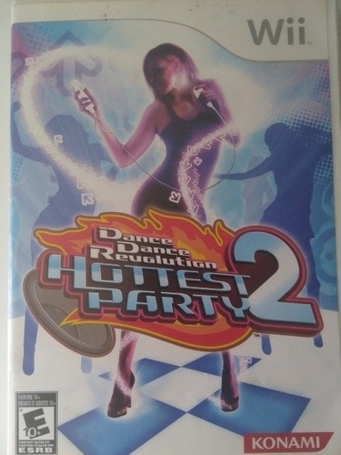 Juego Para Wii Hottest Party 2 Con La Alfombra Original