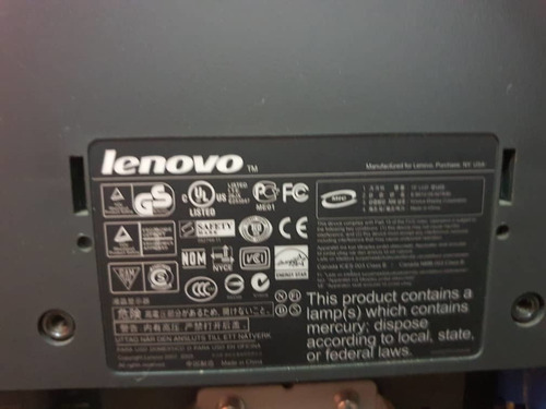 Monitor 15 Pulgadas Lenovo