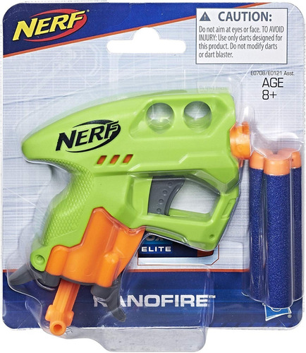 Nerf N-strike Nanofire Verde Hasbro