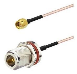 Pigtail Sma Macho A N Hembra Coaxial Rg316 30cm